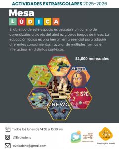 mesa lúdica